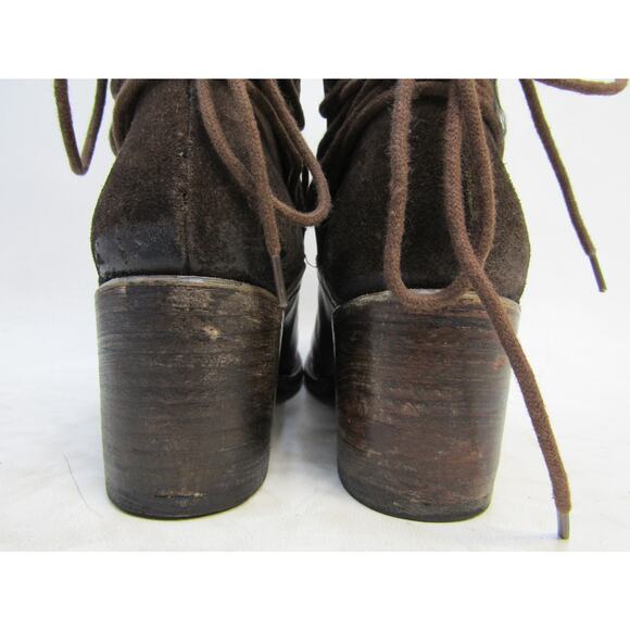 Freebird By Steven Womens Size 8 M Brown Leather Ankle Fashion Boots Bootie - Picture 8 of 11